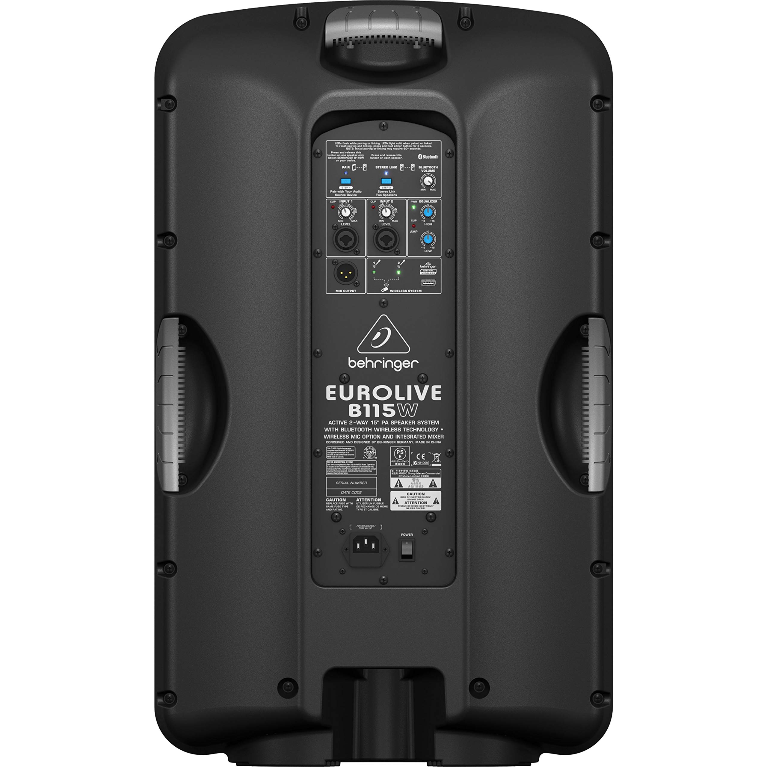 Amazon.com: Behringer EUROLIVE B115W Active 2-Way 15